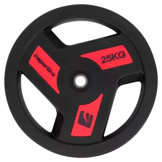 Pogumované kotouče inSPORTline Herk 30 mm 1,25-25 kg