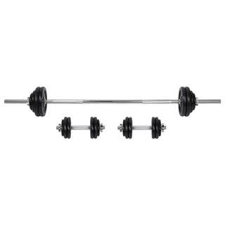 Barbell and Dumbbell Set inSPORTline 50 kg