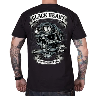 T-Shirt BLACK HEART Trapper - Black - Black