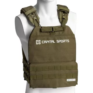 sportszerek Capital Sports Battlevest 2.0 2 x 4 kg - zöld