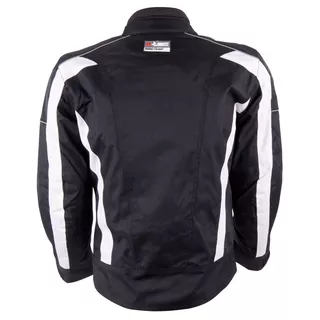 Ženska moto jakna W-TEC Zefyros TWG-130 - černo-bílo-červená