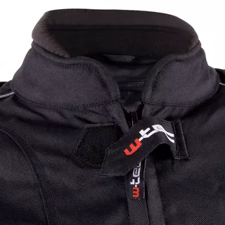 Ženska moto jakna W-TEC Zefyros TWG-130 - černo-bílo-červená