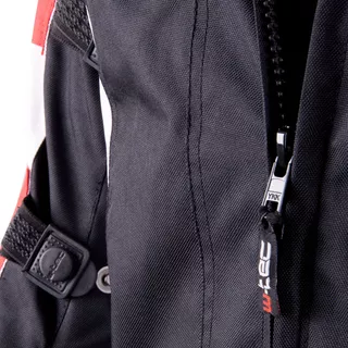 Ženska moto jakna W-TEC Zefyros TWG-130 - černo-bílo-červená