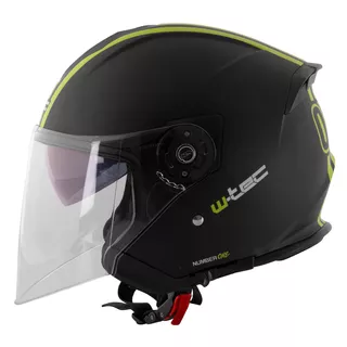 Moto čelada W-TEC V586 - črna-zelena