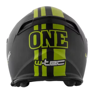 Moto čelada W-TEC V586 - črna-zelena