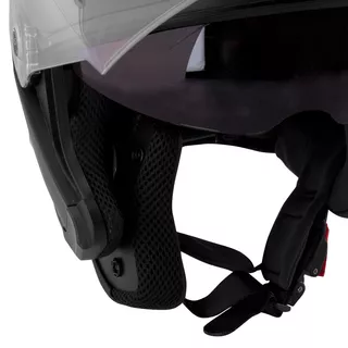 Moto čelada W-TEC V586 - črna-zelena