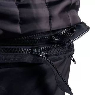 Męska skórzana kurtka motocyklowa W-TEC Velocity - OUTLET - Czarny-fluo