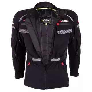 Men’s Moto Jacket W-TEC Sokar - Black - Black