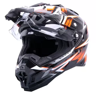 Kask motocyklowy W-TEC AP-885 graphic ENDURO + BLENDA