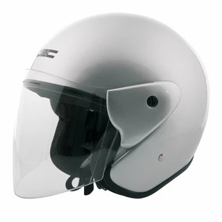 Moto Helmet W-TEC AP-74 - Matte Black - Silver
