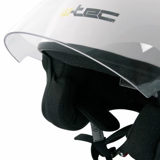 Moto Helmet W-TEC AP-74 - Silver