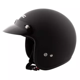 Kask motocyklowy otwarty chopper W-TEC AP-75 - Biała perła