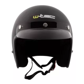 Kask motocyklowy otwarty chopper W-TEC AP-75 - Biała perła