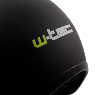 Kask motocyklowy otwarty chopper W-TEC AP-75 - Biała perła