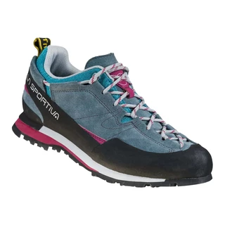 Women’s Trail Shoes La Sportiva Boulder X - Slate/Red Plum - Slate/Red Plum