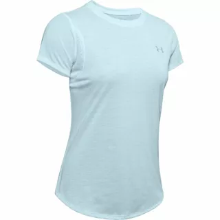 Női futópóló Under Armour Streaker 2.0 Short Sleeve - Rift Blue