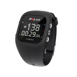 Sporttester POLAR A300 HR černý + 3 náhradní řemínky