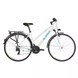 Dámsky trekingový bicykel ALPINA ECO LT10 28" - model 2021 - White - White