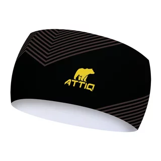 Sports Headband Attiq Lycra Thermo - Taiga Carbon - Taiga Carbon