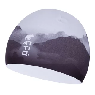 Športová čiapka Attiq Lycra Thermo - Mess - Mountain Grey