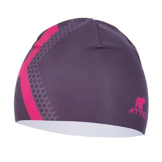 Športová čiapka Attiq Lycra Thermo - Mess - Vertical Pink