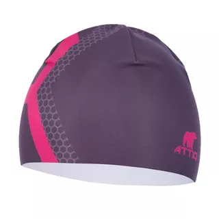 Sportovní čepice Attiq Lycra Thermo - Vertical Pink