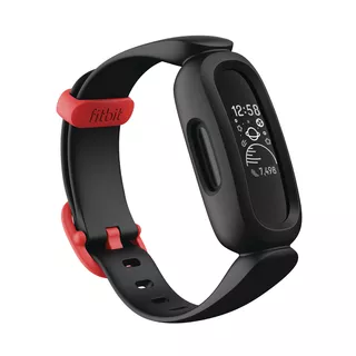 Detský fitness náramok Fitbit Ace 3 Black/Racer Red