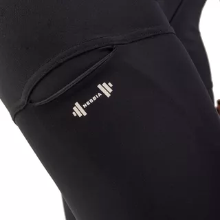 Női leggings magas derékkal Nebbia Active 402 - fekete