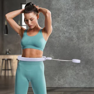 Regulowane Hula hop z obciążeniem oraz licznikiem inSPORTline Weight Hoop Flex