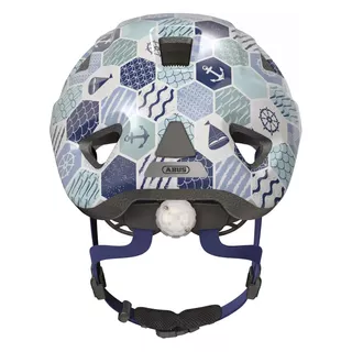 Children’s Cycling Helmet Abus Anuky 2.0 - White Football