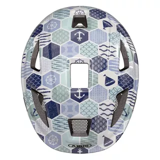 Dětská cyklo přilba Abus Anuky 2.0 - White Football
