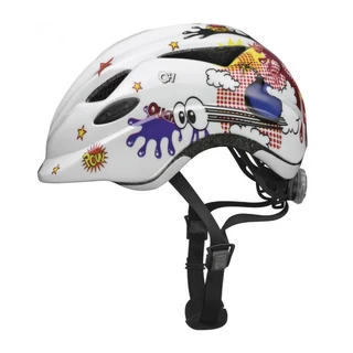 Children’s Cycling Helmet Abus Anuky - Blue-White