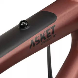 Gravel kolo Ghost Asket Advanced EQ AL - model 2024 - Red/Black