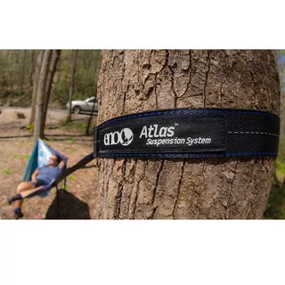 ENO Atlas Befestigungsgurte für Hängematte - Black/Blue