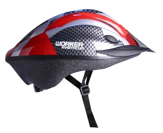 WORKER Aventicum Cycle Helmet - Red