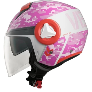 Motorcycle Helmet Vemar Breeze Camo - Pink