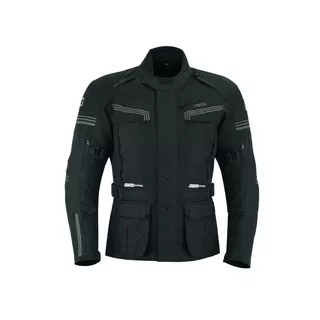 Men’s Touring Motorcycle Jacket BOS Maximum - Sand - Black