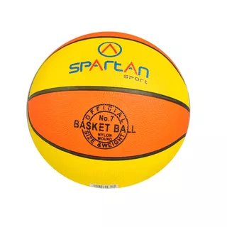 Basketball SPARTAN Florida Size 5 Orange-Yellow