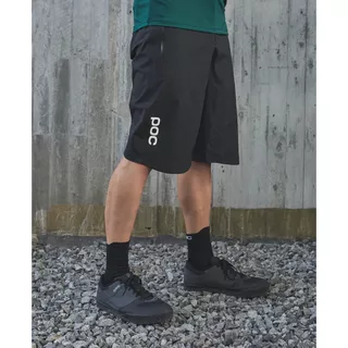 Pánské cyklo kraťasy POC Bastion Shorts - Uranium Black