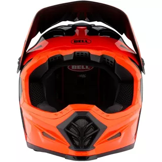 Motocross Helmet BELL Moto-9 - Orange-Black