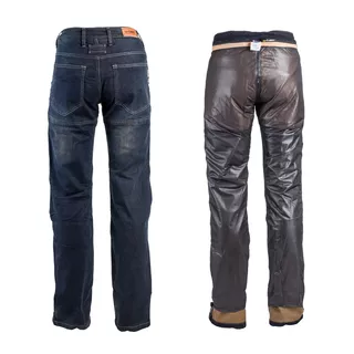 Men’s Moto Jeans W-TEC Pawted - Dark Blue