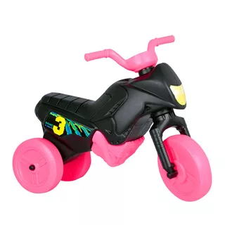 Balance Bike Enduro Mini - Black-Pink