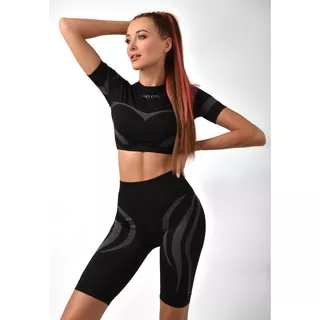 Női sport rövidnadrág Boco Wear Black Warrior Short