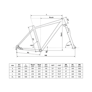 Pánské crossové kolo KELLYS PHANATIC 70 28" 9.0