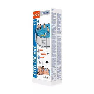 Bestway Pool Steel Pro Max 457 X 122 cm