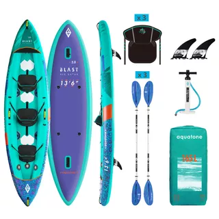 Inflatable Kayak Aquatone Blast 13’6”