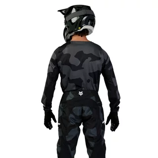 Motocross/Cycling Jersey FOX 180 Bnkr - Black Camo