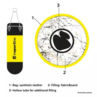 Boxovací pytel inSPORTline 33x150 cm / 50kg-100kg