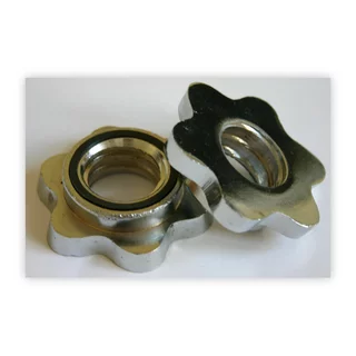 Zacisk gwiazdowy chromowany gryf sztanga 30 mm inSPORTline CL10