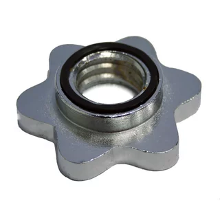 Zacisk gwiazdowy chromowany gryf sztanga 30 mm inSPORTline CL10